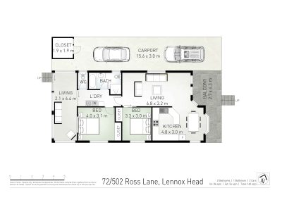 LENNOX PROPERTY AGENTS _ SALES _ SANCTUARY VILLAGE, LENNOX HEAD _ FLOOR PLAN