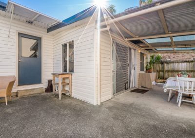 LENNOX PROPERTY AGENTS _ 1/75 STEWART STREET, LENNOX HEAD _ BACK YARD