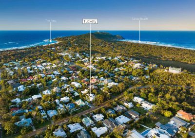 LENNOX PROPERTY AGENTS _ 53 RUSKIN STREET, BYRON BAY _ LOCATION TUCKERTY